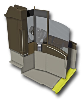 cabine de sécurité pad pluss